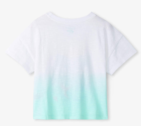 Mädchen T-Shirt Making Waves Boxy Tee Rosa