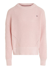 Mädchen Essential Sweater Strickpullover KG0KG07772 Rosa