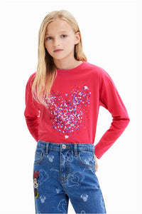 Mädchen Shirt TS Laurie Langarmshirt Pink
