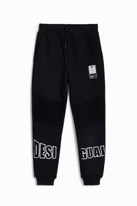 Jungen Mädchen Jogger Archie Pant Schwarz