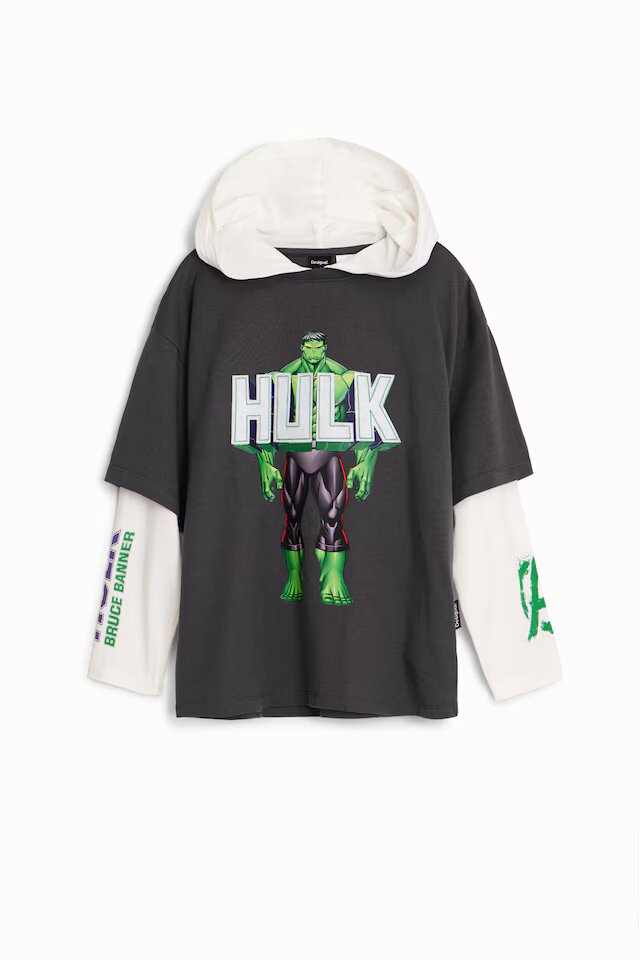 Jungen Langarmshirt Hulk Marvel Ts Grau