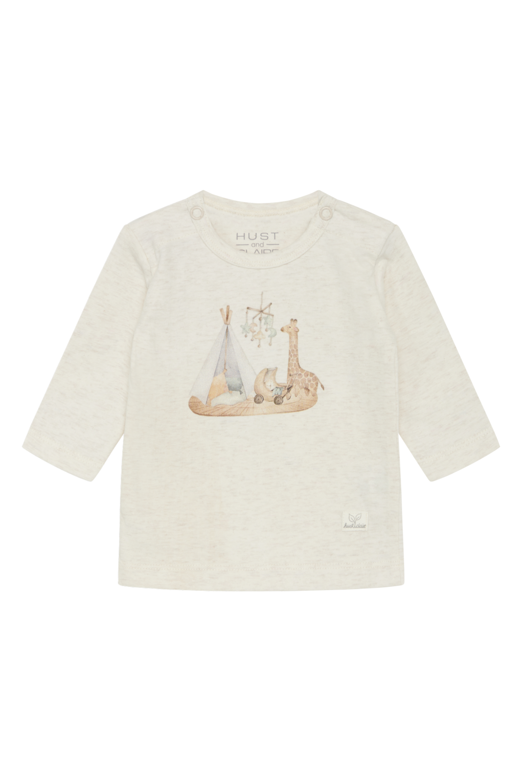 Baby Mädchen Langarm Shirt 595 39243 Weiss