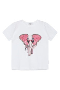 Baby Mädchen T-Shirt Antonia 595 19936 Weiss