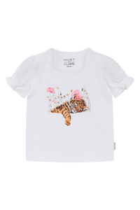 Baby Mädchen T-Shirt Blancalina 595 34137 Weiss