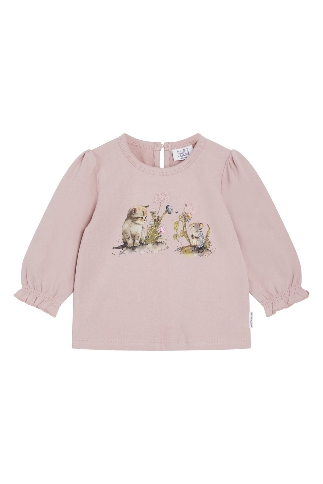 Baby Mädchen Ajsa Langarm Shirt 195 44329 Rose