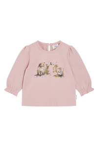 Baby Mädchen Ajsa Langarm Shirt 195 44329 Rose