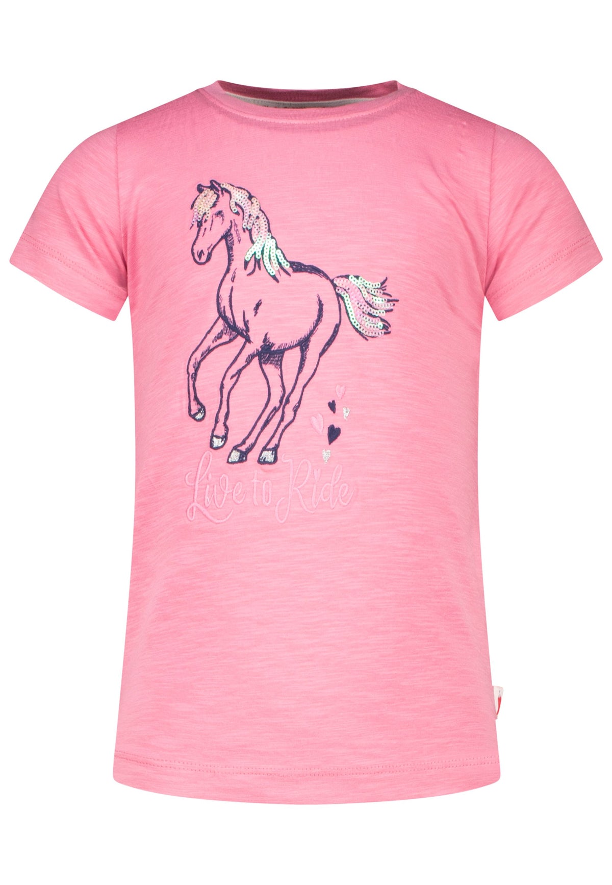 Mädchen T-Shirt 43112836 Live Ride Pink