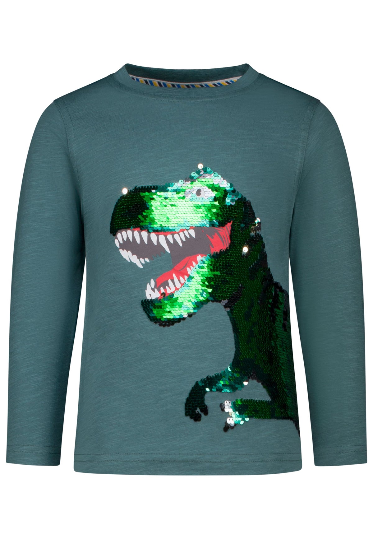 Jungen T-Shirt Sequins Dino 43113747 Green