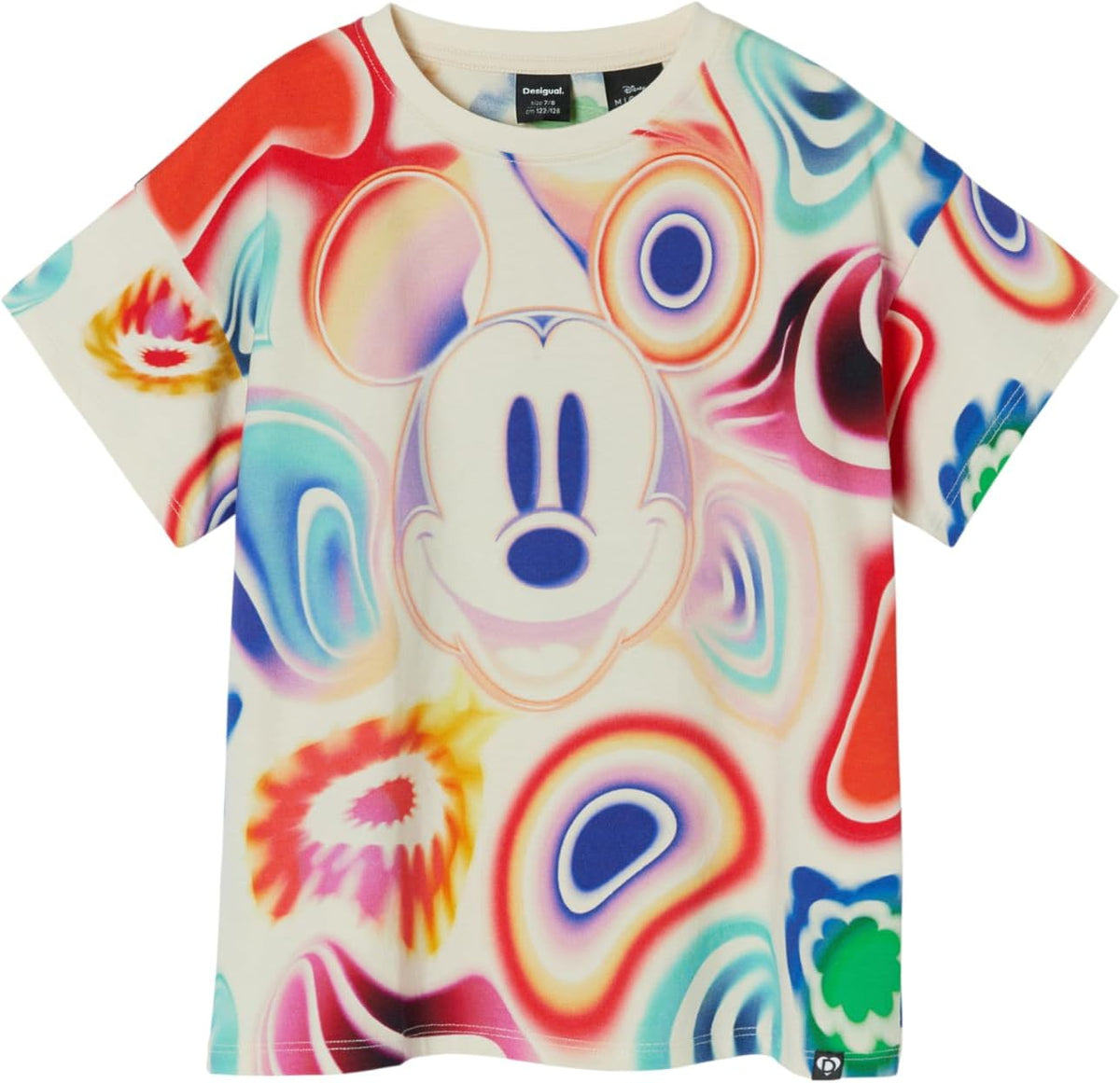 Mädchen T-Shirt TS Mickey Galactic Weiss