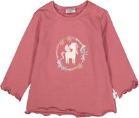 Baby Mädchen Langarm Shirt 5452013603 Unicorn Rose