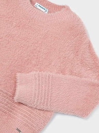 Mädchen Pullover Sweater 4305 Rosa Plüsch