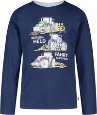 Jungen T-Shirt Three Tractor 5452013774 Blau