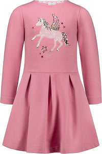 Mädchen Kleid Dress Sequin Unicorn 5452031851 Rosa