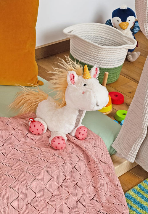 Baby Babyspielzeug Einhorn Patchwork Sweety 43272