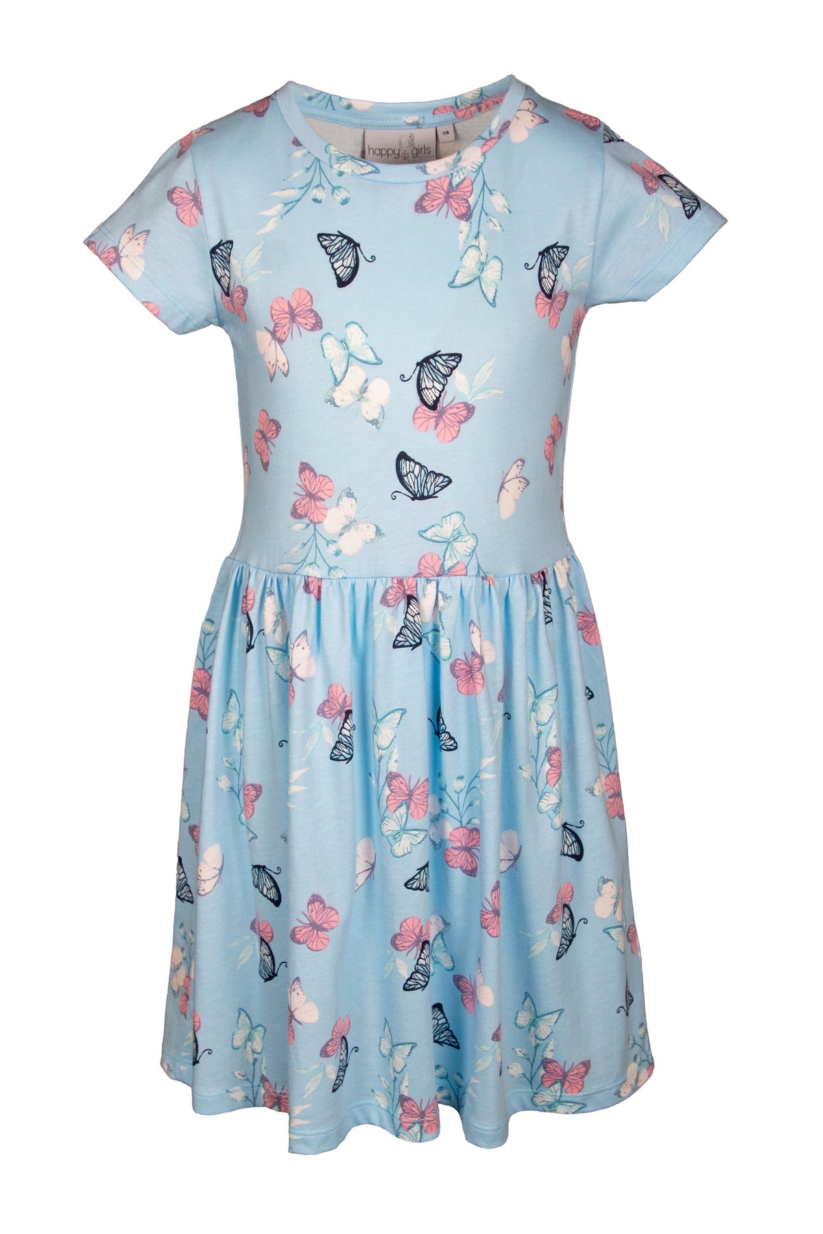 Mädchen Kleid Schmetterlinge 941800 Blau