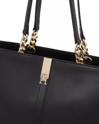 TH Heritage Tote AW0AW16321 Schwarz