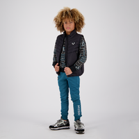 Jungen Weste Teonell Deep Black Messi Collection