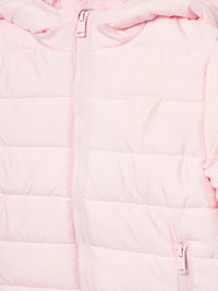 Mädchen Steppjacke Übergangsjacke H4BT03 WCFM0 Rosa