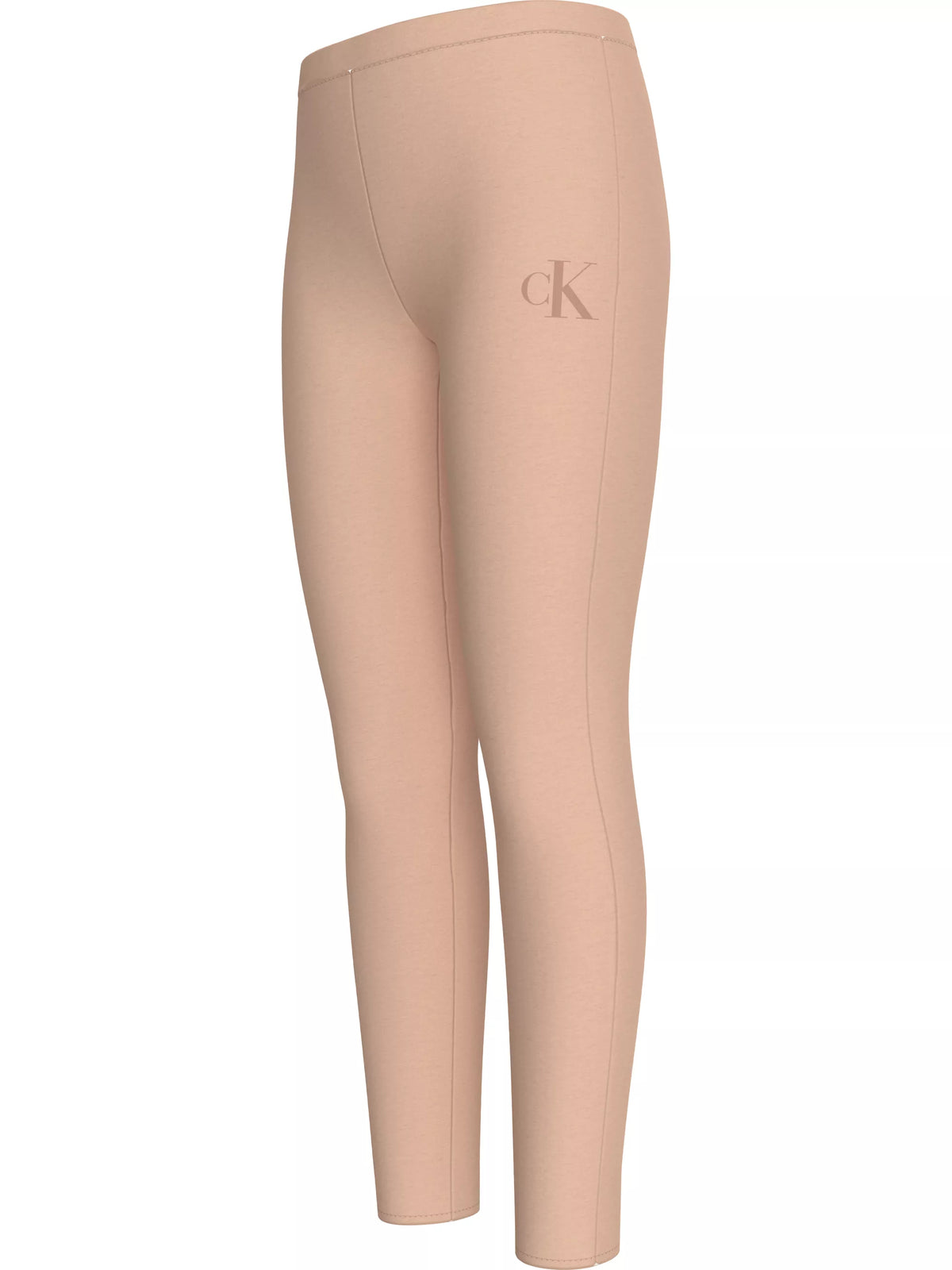 Mädchen CK Logo Legging IG0IG02137 Pink Sand