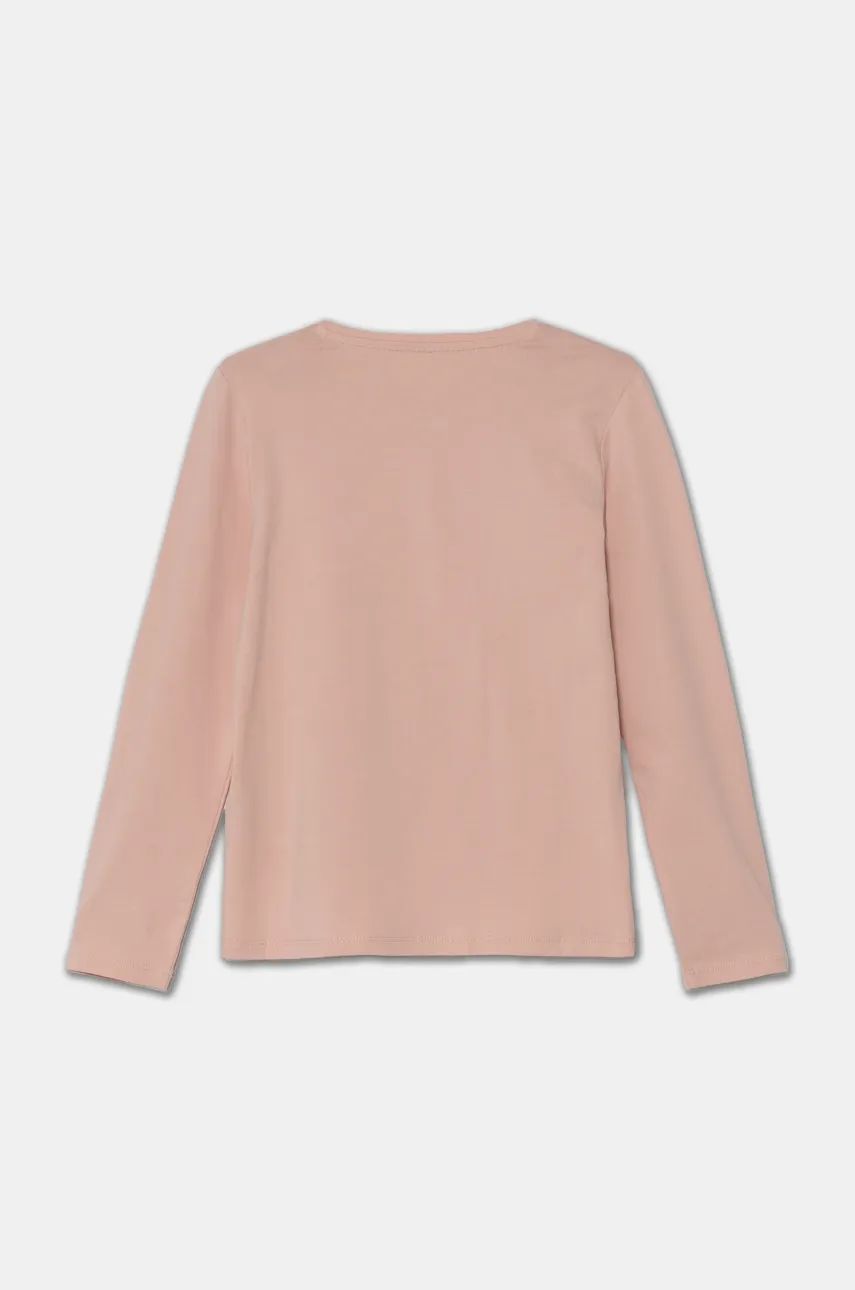 Mädchen Langarm Shirt J4BI04 J1314 Rosa