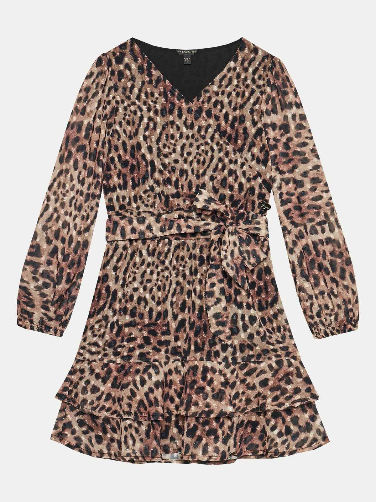 Mädchen Kleid J4BK19 WGLQ0 Leopard