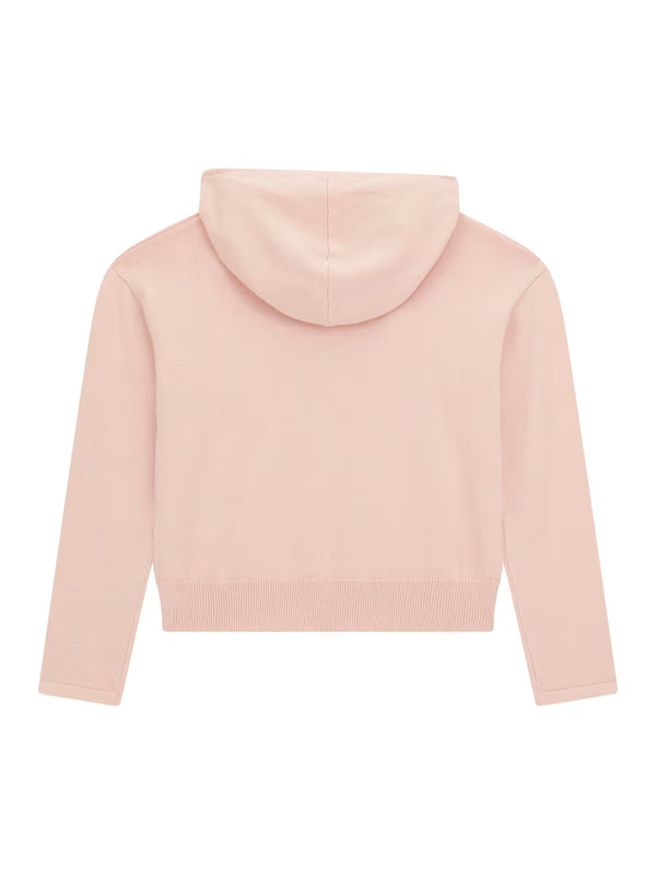 Mädchen Hoodie Strickpullover J4BR16 Z2V42 Rosa