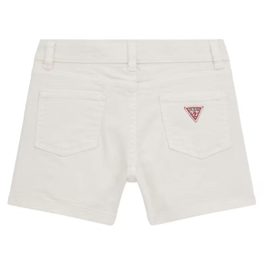 Mädchen Short Hot Pants J4RD19 WE620 Weiss