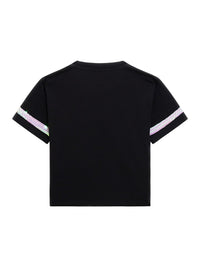 Mädchen T-Shirt J4RI08 K6YW4 Schwarz