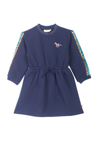 Mädchen Kleid Jolijn SG 52 L Navy