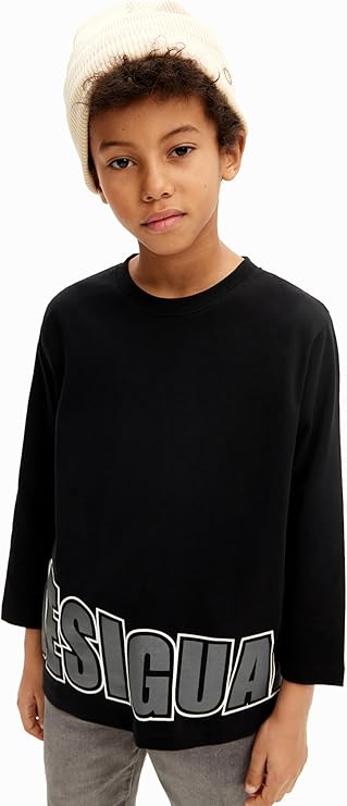 Jungen Langarmshirt Angus TS Black