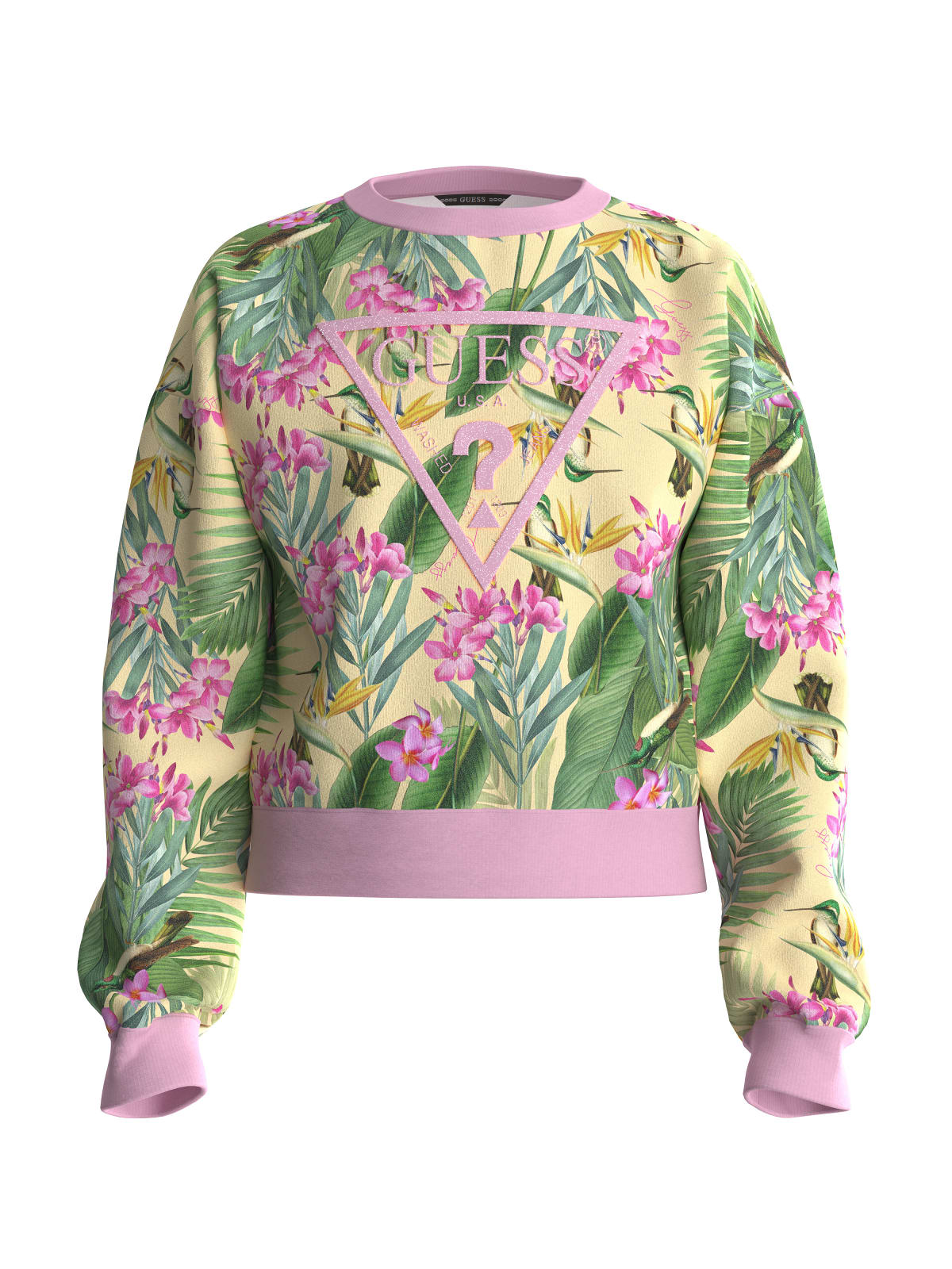 Mädchen Pullover Sweater K4GQ01 KA6R3 Gelb