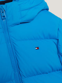 Jungen Winterjacke Essential Down Jacket KB0KB08341 Cerulean Aqua