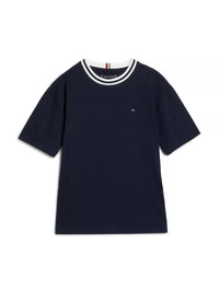 Jungen T-Shirt Varsity Collar Tee KB0KB08818 Blau