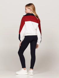 Mädchen Hilfiger Colorblock Fleece Half Zip KG0KG08040