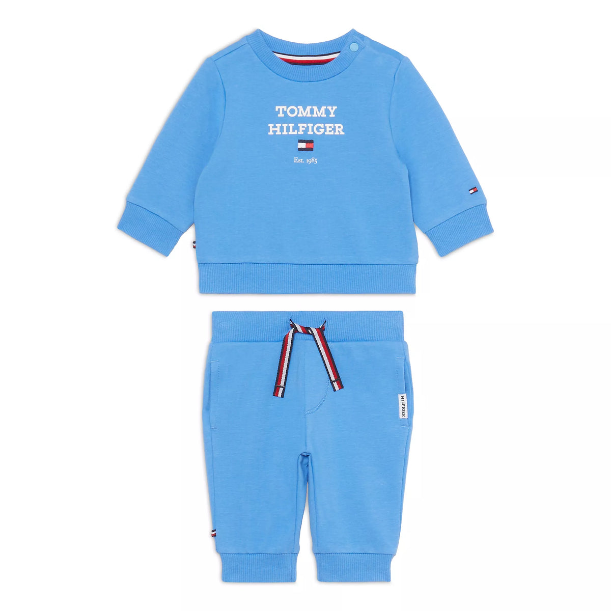 Jungen Zweiteiler Baby TH Logo Set KN0KN01771 Blue Spell