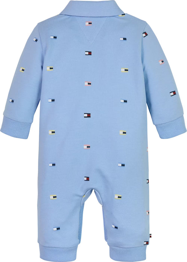 Jungen Einteiler Fun Allover Print Coverall KN0KN01861 Hellblau