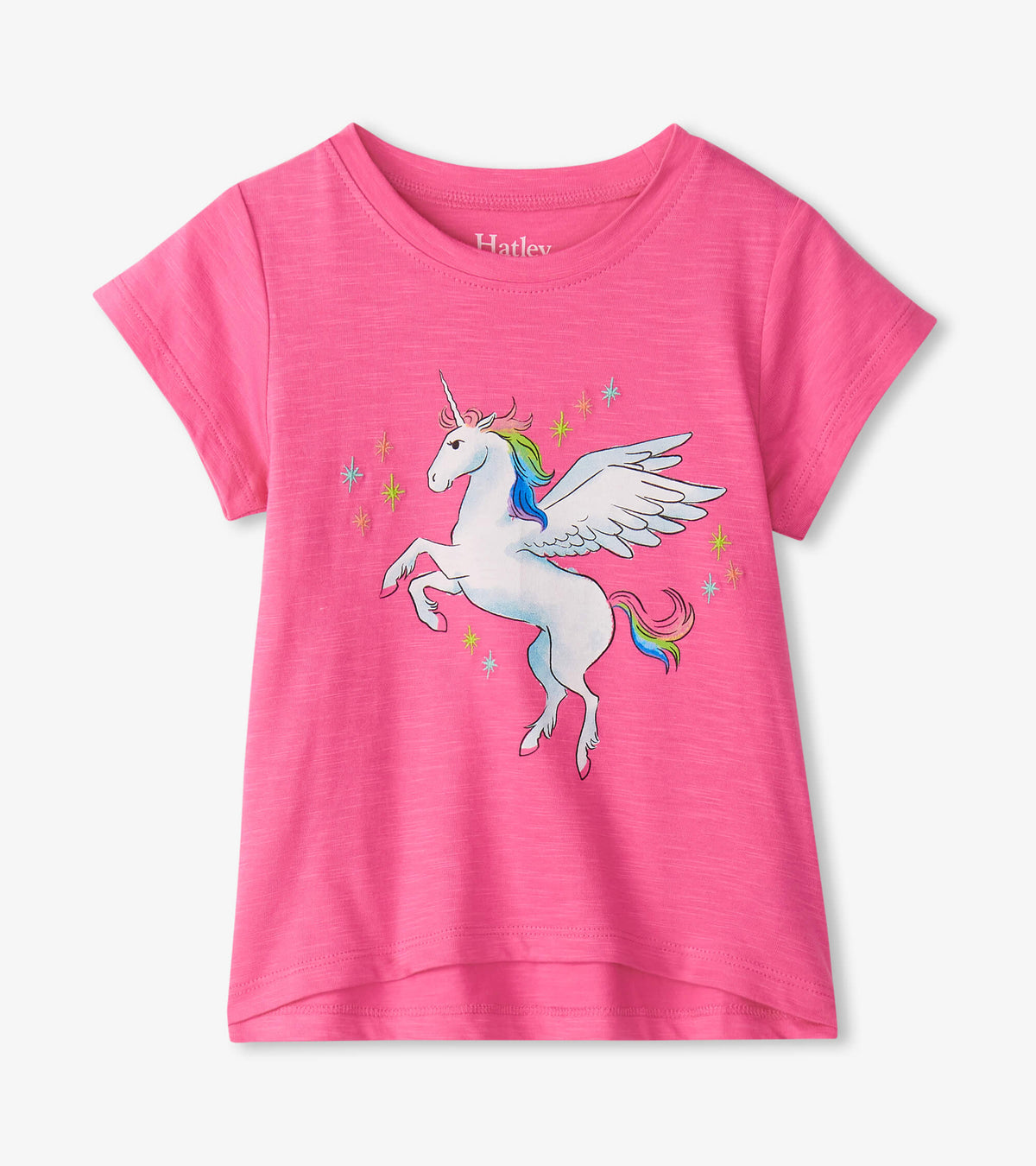 Baby Mädchen T-Shirt Rainbow Pegasus Graphic Tee