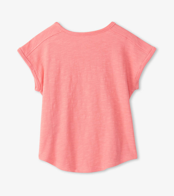 Mädchen T-Shirt Stay Magical Boxy Tee Rosa