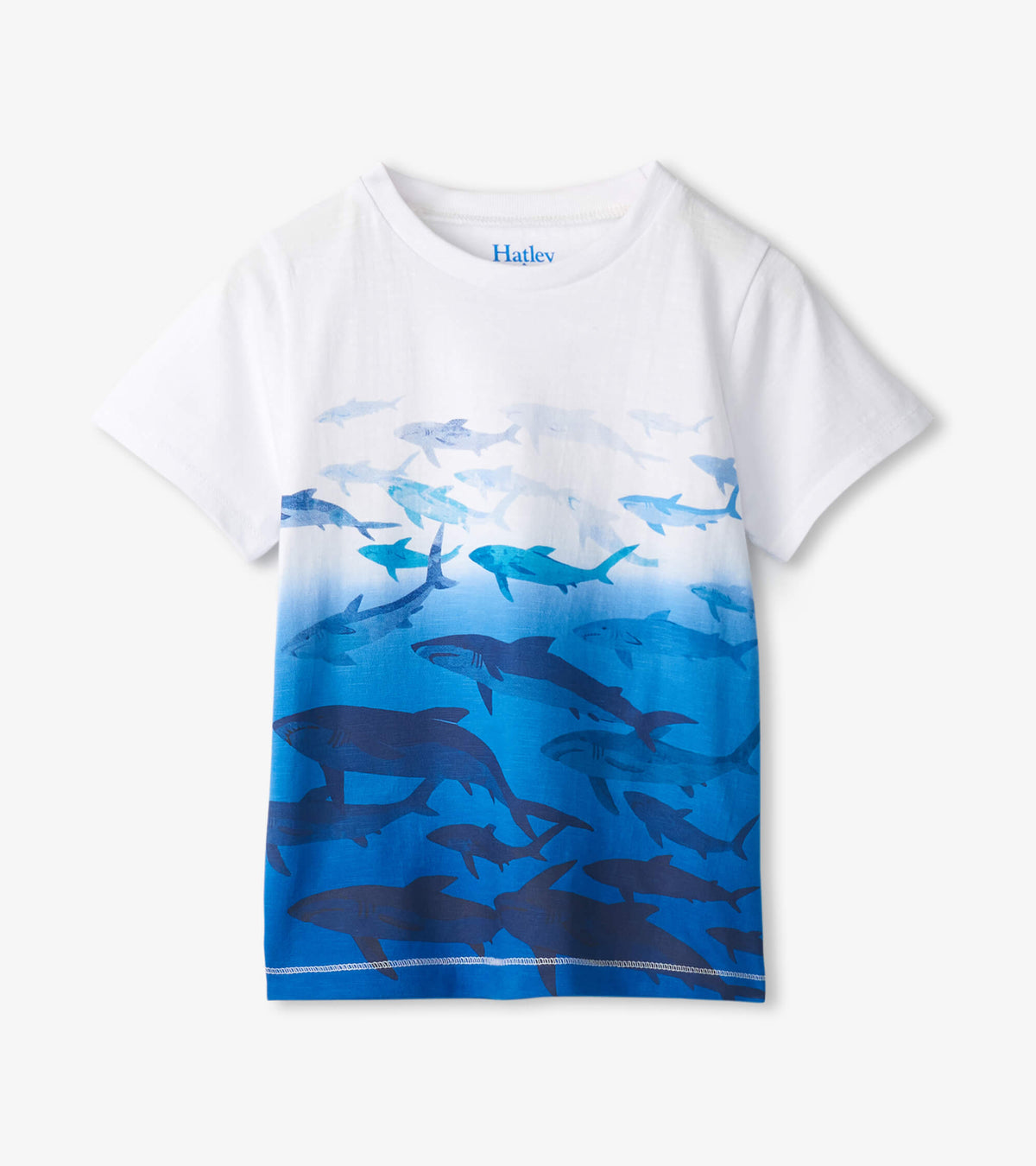 Baby Jungen T-Shirt Shark School Graphic Tee