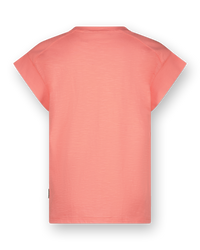 Mädchen T-Shirt Basic Hinka Peach Coral