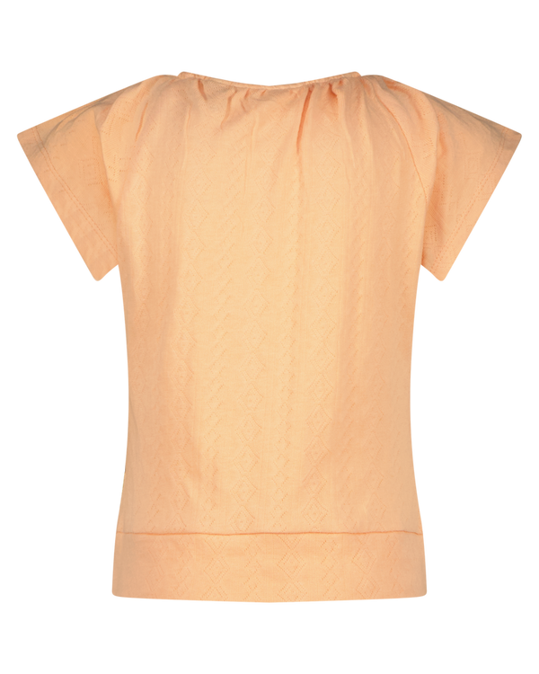 Mädchen T-Shirt Huby Sunset Coral