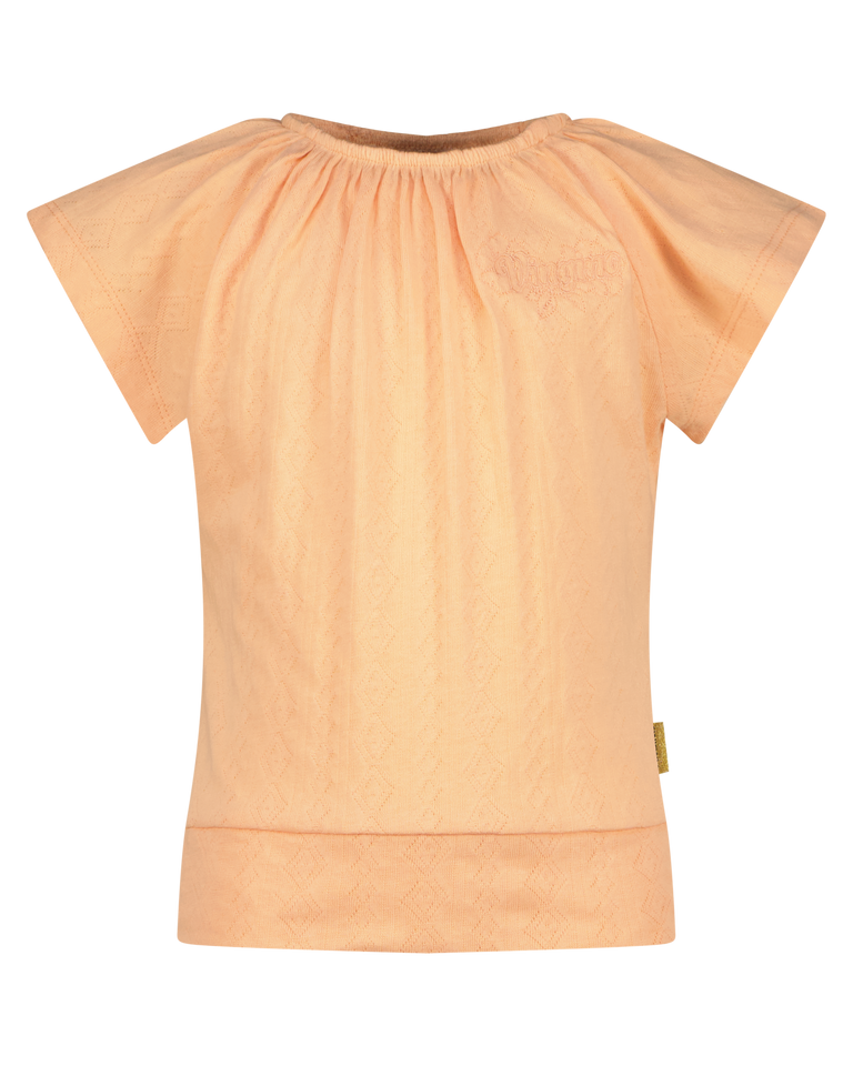 Mädchen T-Shirt Huby Sunset Coral