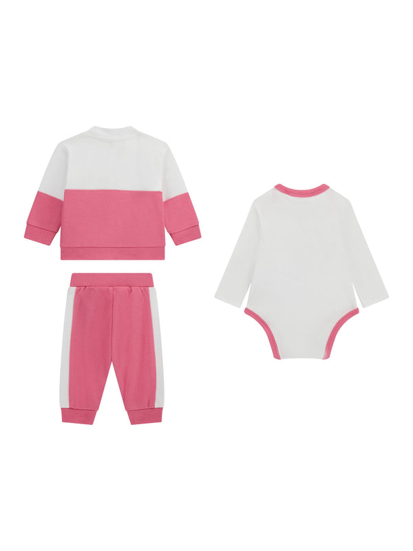 Baby Mädchen Geschenkset Box 2 Teile Jogginganzug H4YW00 KA6W4 Pink