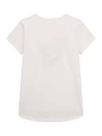 Mädchen T-Shirt J4GI13 K6YW4 Weiss