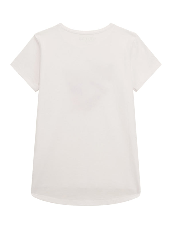 Mädchen T-Shirt J4GI13 K6YW4 Weiss