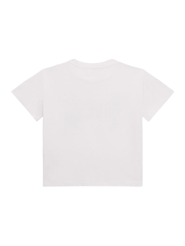Mädchen T-Shirt J4GI18 K6YW4 Weiss