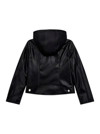 Mädchen Kunstledersjacke Übergangsjacke J4YL03 WAEI0 Black