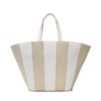 TH Summer Tote AW0AW14484 Weiss Beige