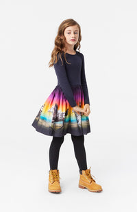 Kleid Casie Magic Sunset Schwarz