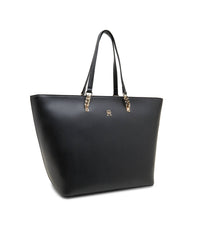 TH Refined Tote AW0AW16112 Schwarz